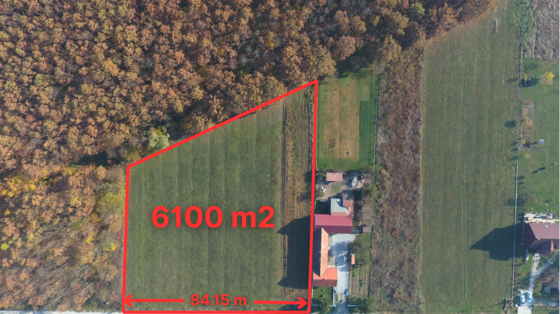 Buildable land for sale in Buševec near Zagreb