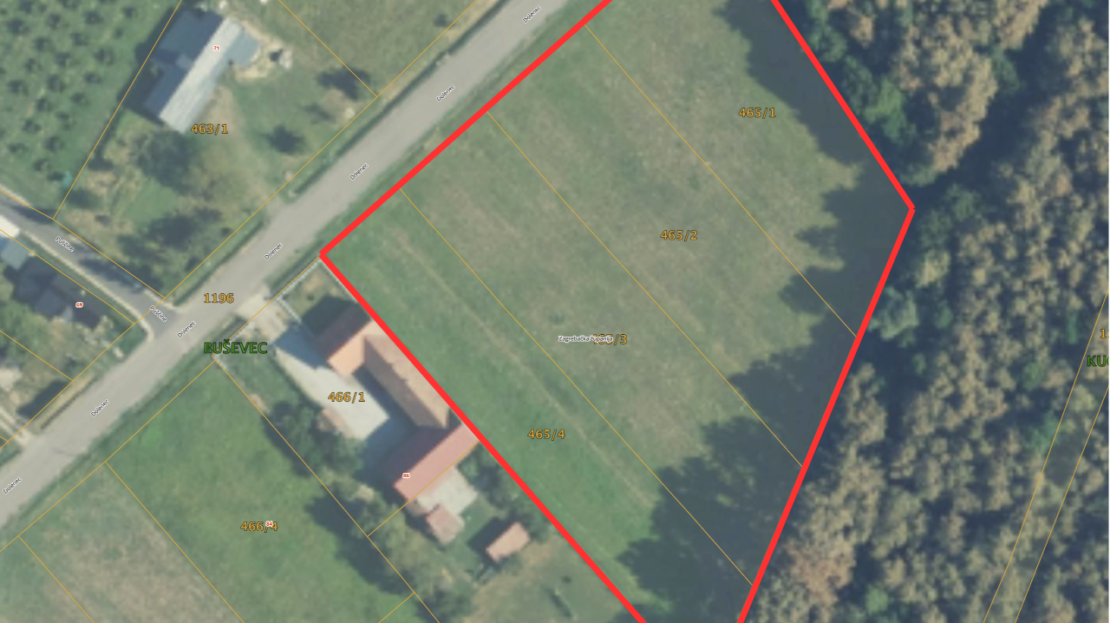 Development land in Buševec Zagreb County