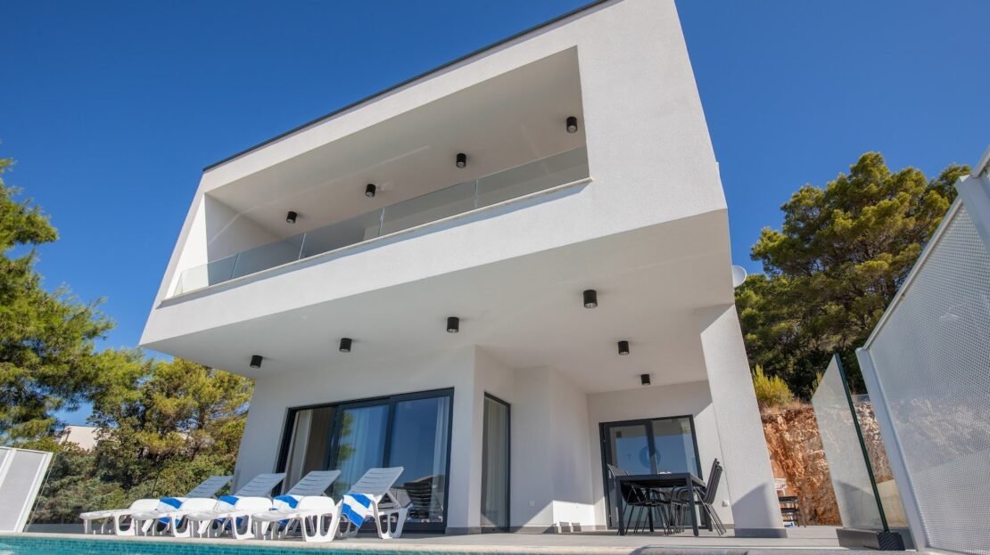 Luxury villa sea views pool Komarna photo 1