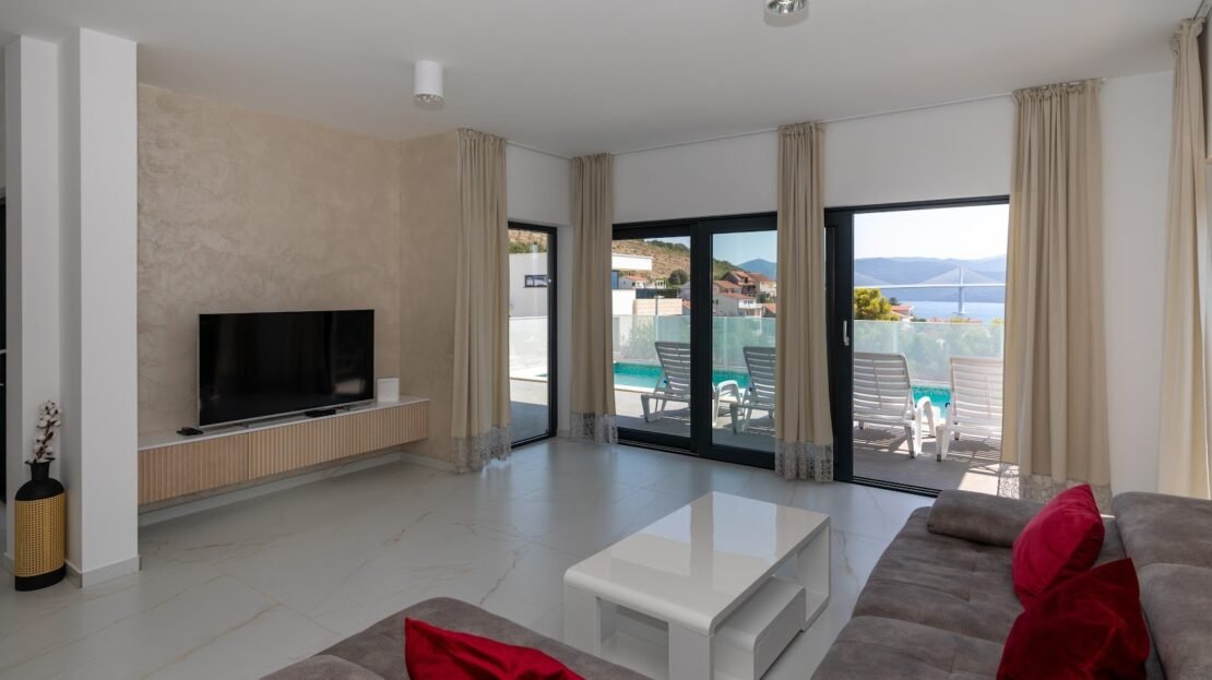 Luxury villa sea views pool Komarna photo 18