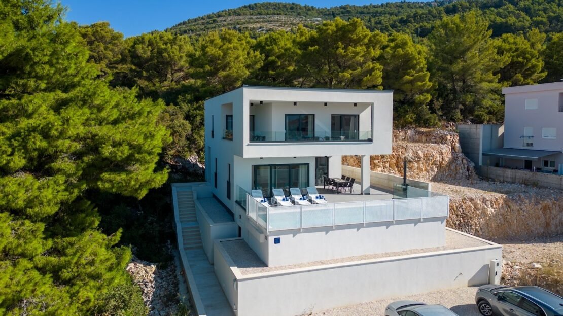 Luxury villa sea views pool Komarna photo 3