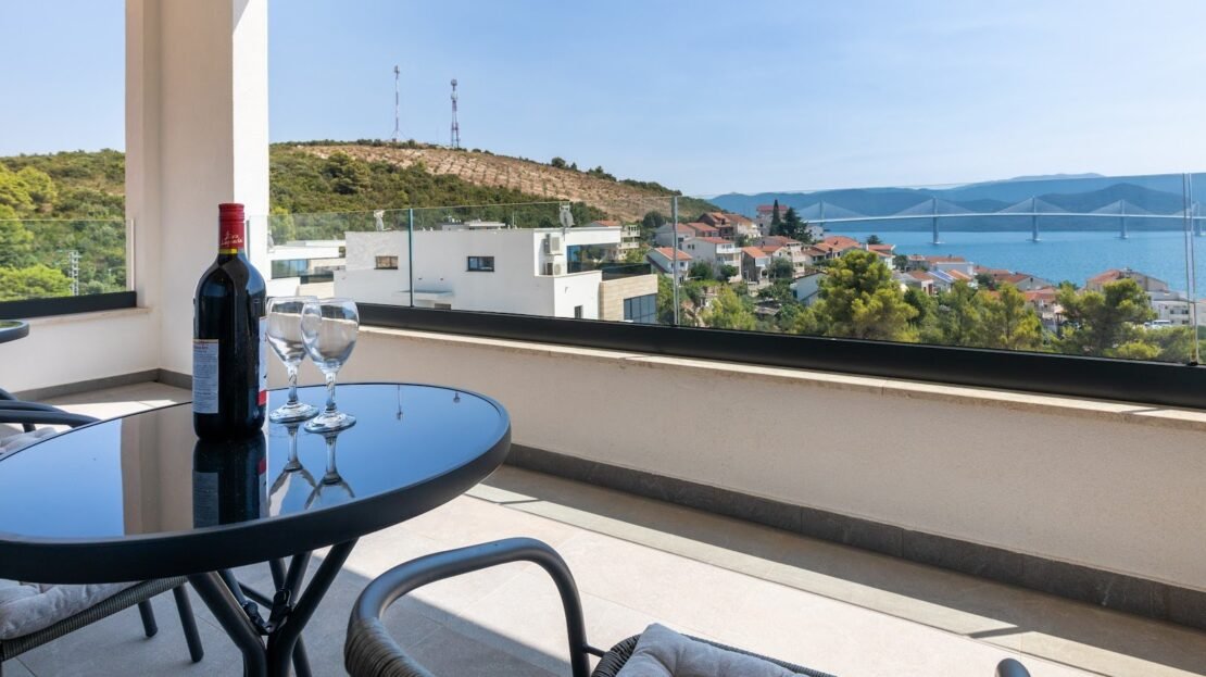 Luxury villa sea views pool Komarna photo 37