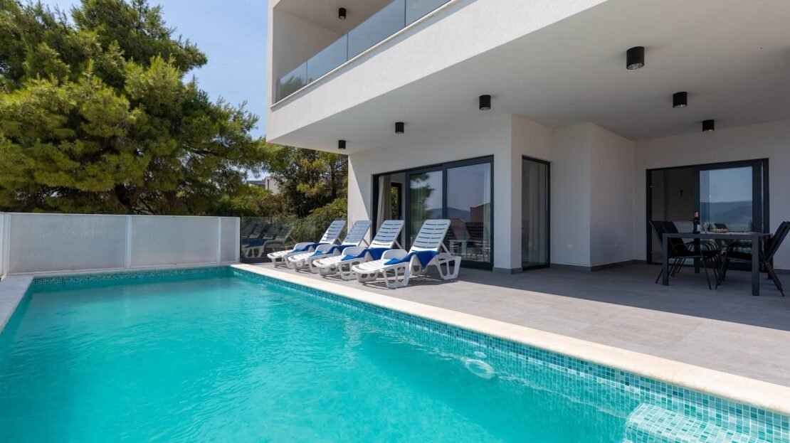 Luxury villa sea views pool Komarna photo 7
