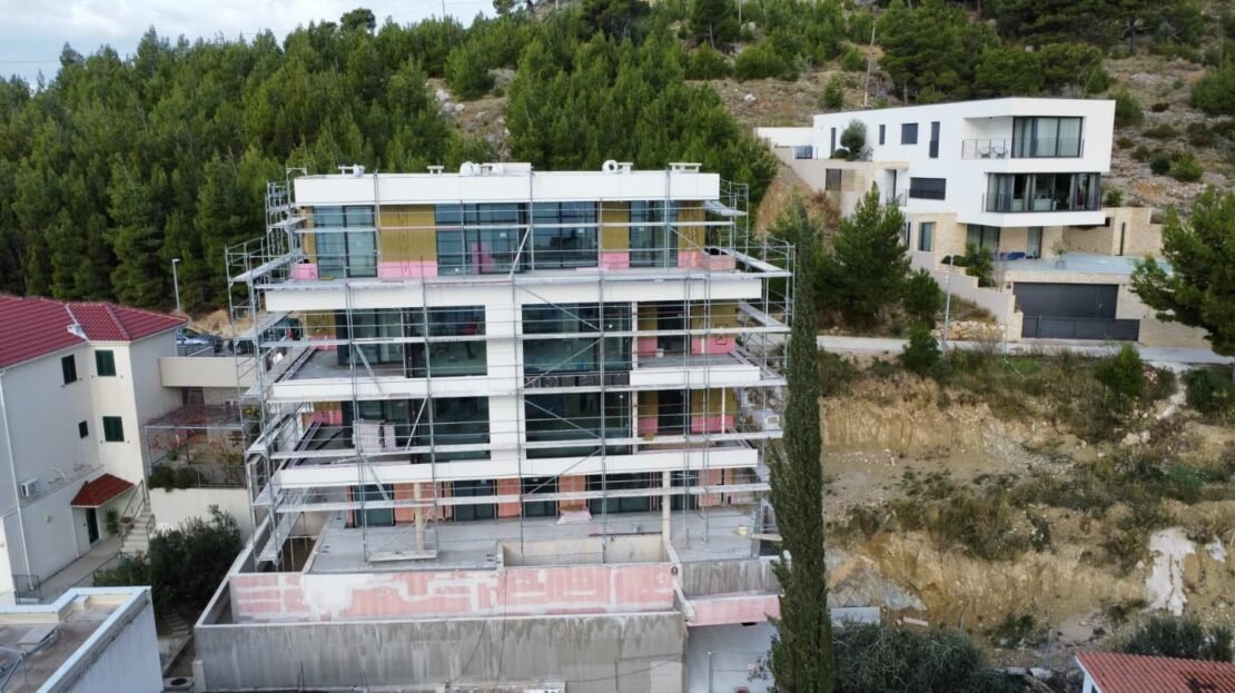 Luxury apartments Omiš construction photo 10