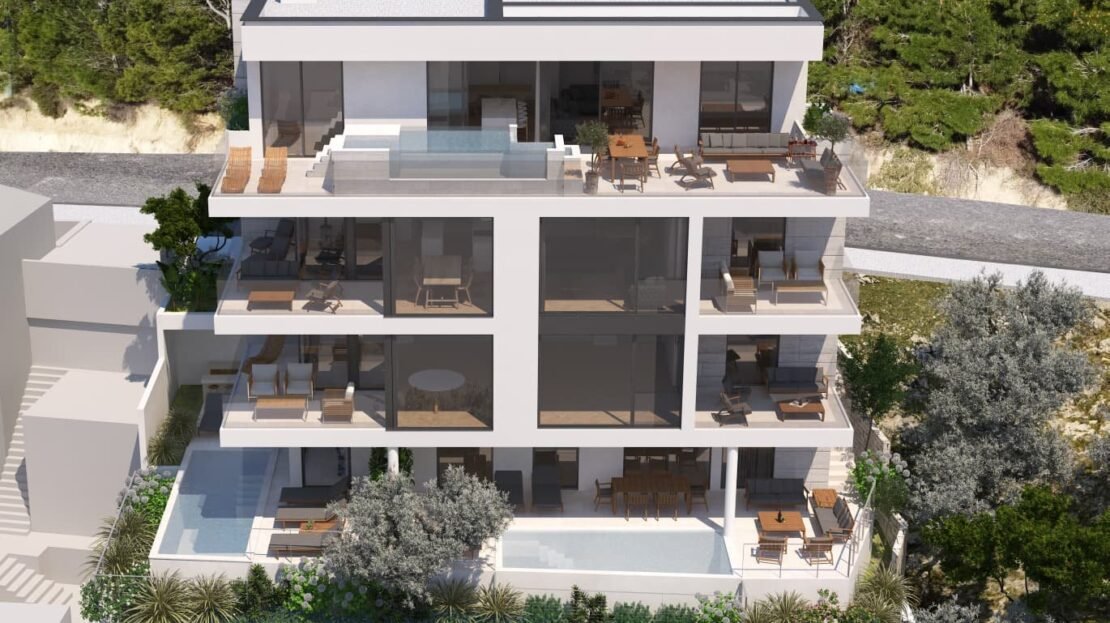 Luxury apartments Omiš construction photo 17