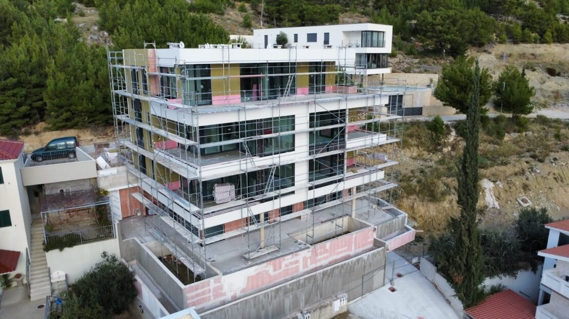 Luxury apartments Omiš construction photo 4